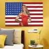Sabrina Carpenter Tapestry  Flat Printed Pop Star Wall Hanging Backdrop Concert Banner for Bedroom  Dorm Decor