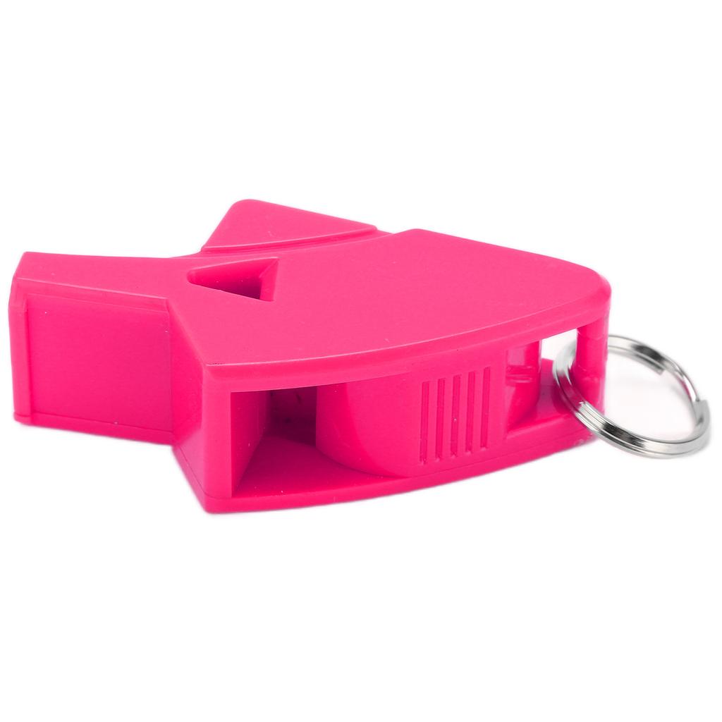 Referee Dolphin Whistle Sturdy Durable Resounding Crisp Portable Sound Whistle for CompetitionsRose