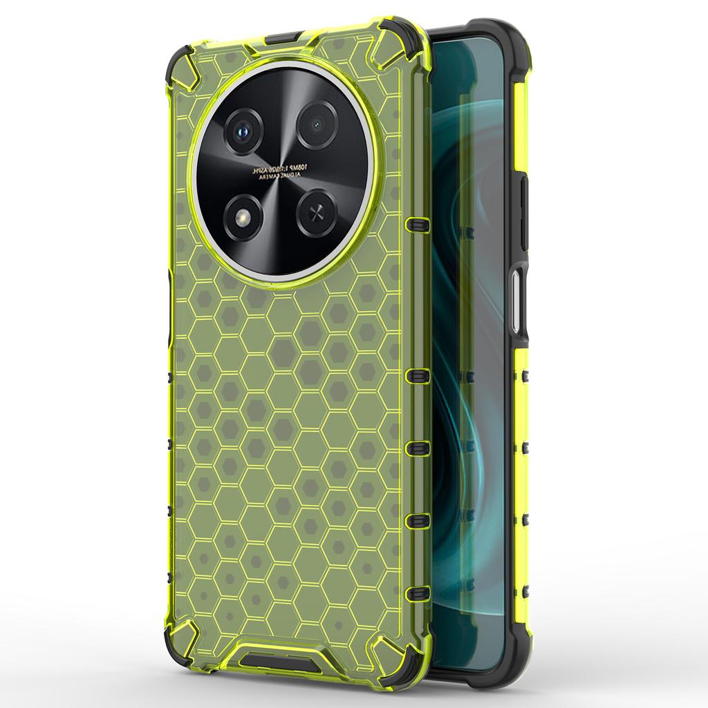 For Huawei Nova 12i 4G/Enjoy 70 Pro Case PC+TPU Honeycomb Design Protective Phone Cover