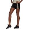 (WMNS) adidas U4U AEROREADY Shorts Asia Sizing 'Black White' Women's GN4972