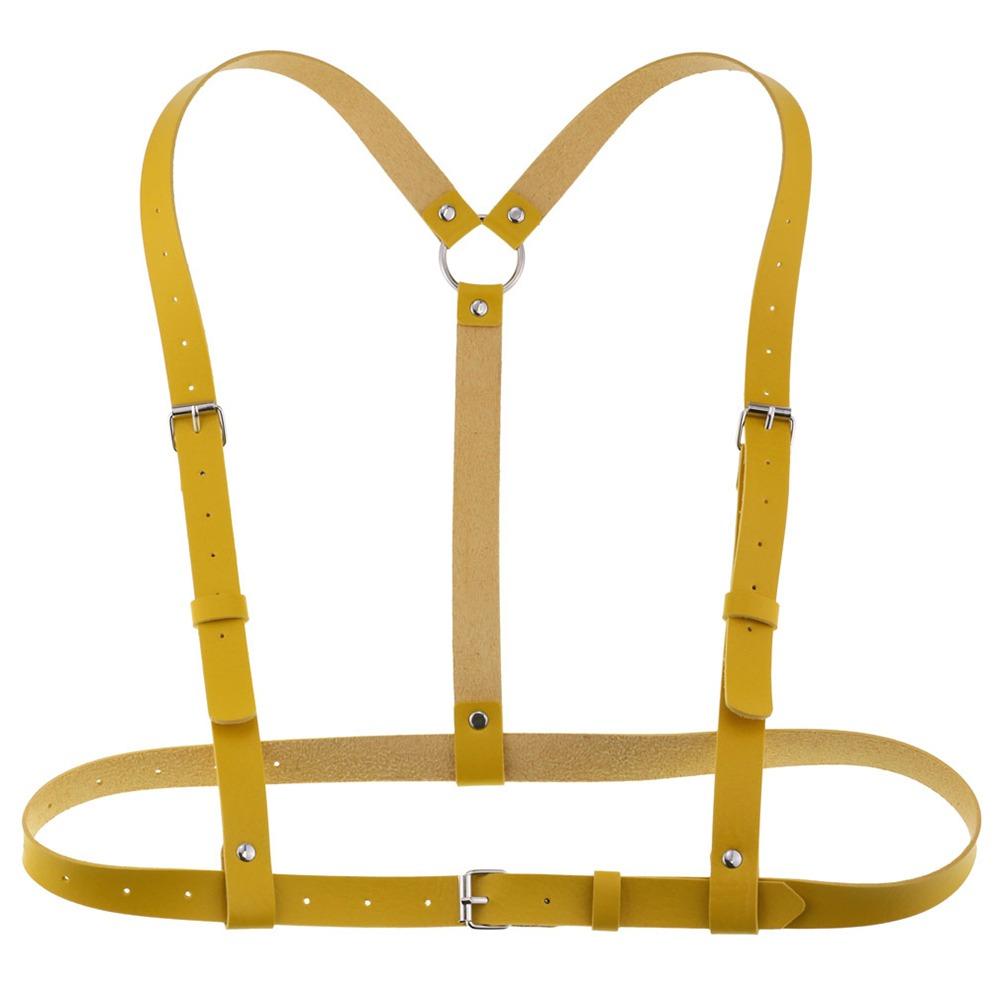 

Формирующее грудь нижнее белье Харнесс Корсет Подвязки Украшение для платья жёлтый