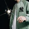 New MLB Jackets Unisex Green 3AJP21016-50KAL