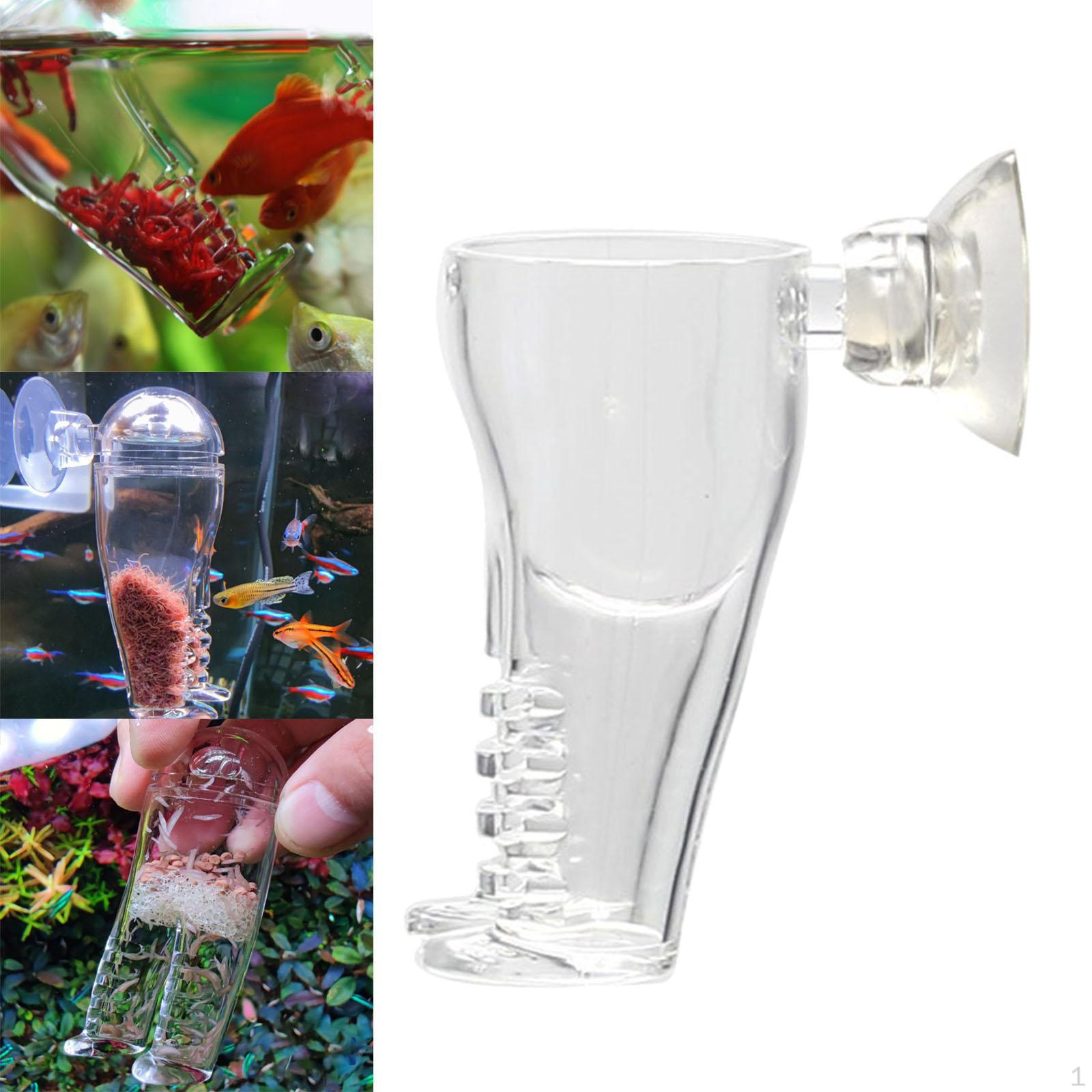 

Акриловая кормушка, миска для кормления с рассолом, плавающий аквариум, карлик Without Lid