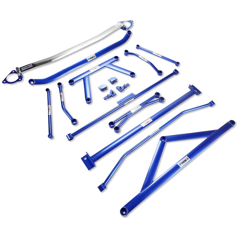 Compatible Sway Bar Chassis Strengthening Parts for 8th–11th Gen Civic, with Specific Compatibility for 10th Gen Models.