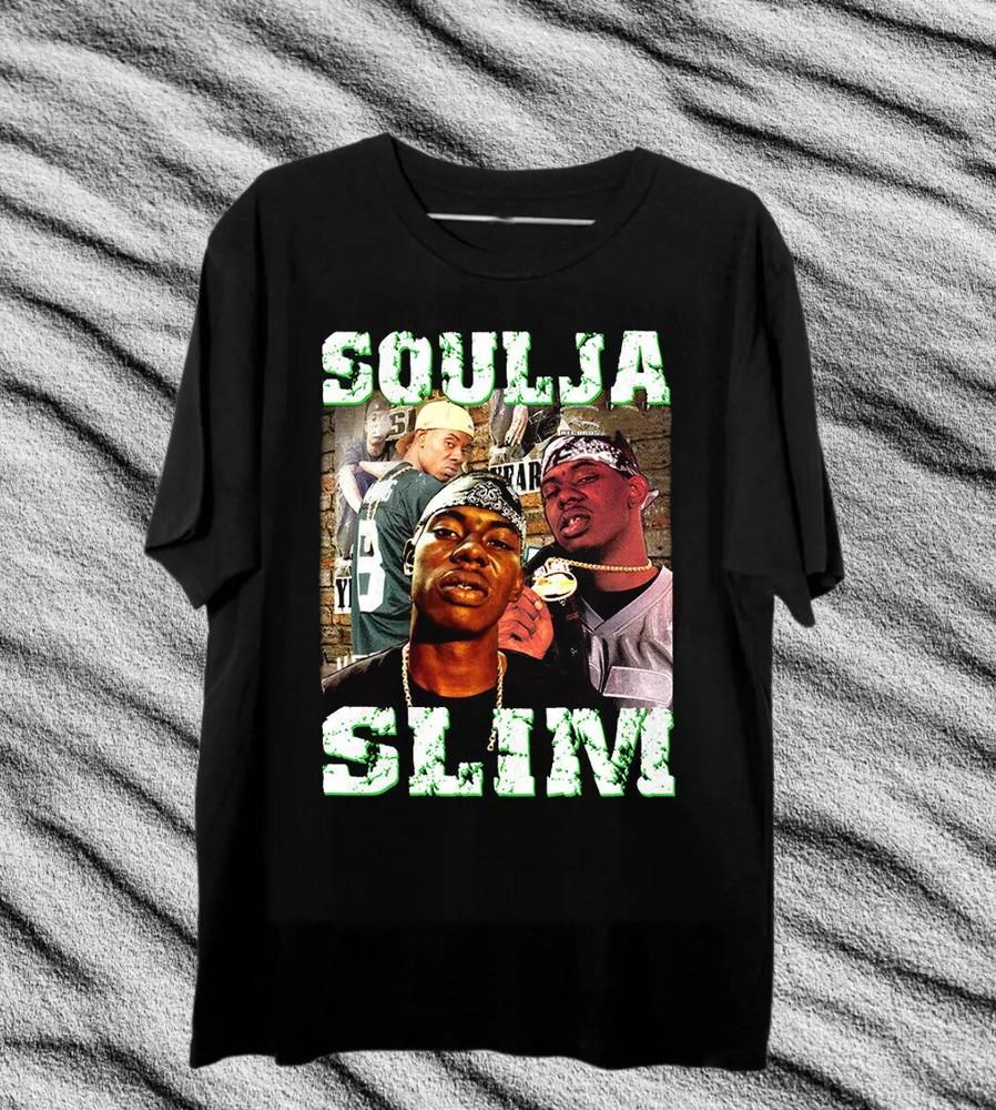 Rare Soulja Slim Hip Hop Rap Retro New T-shirt Unisex T-Shirt L