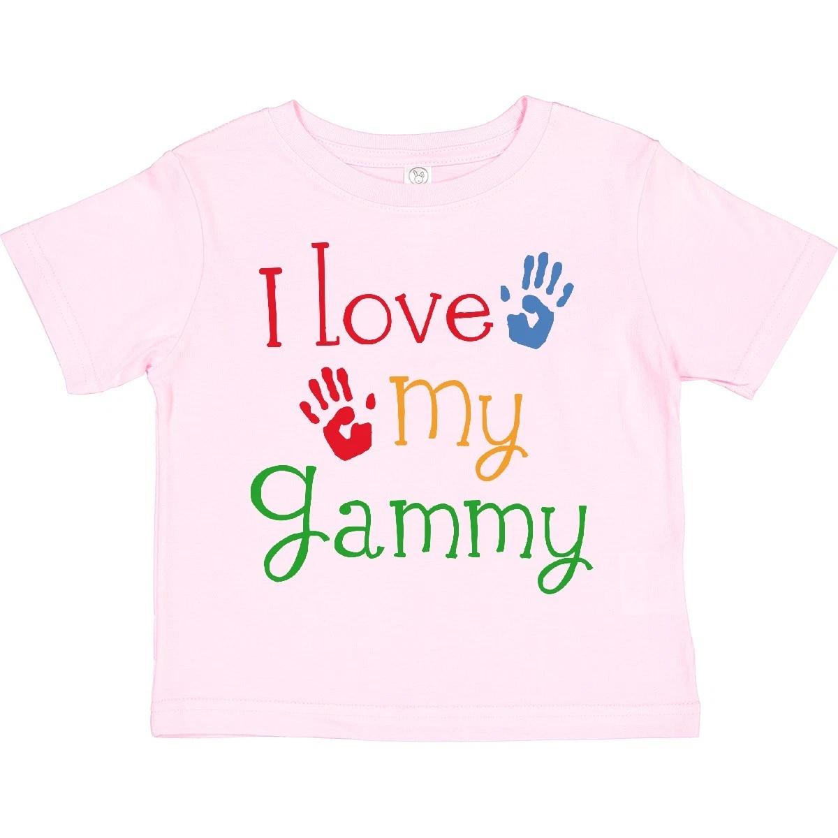 

Inktastic I Love My Gammy Toddler T-Shirt Grandma Mothers Day Grandkid Child Kid 160