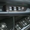 Carbon Fiber Interior Window Lift Switch Panel Cover Trim for Mazda CX-5 2014-18