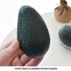 6PCS Decorative Artificial Avocado Models Restaurant Photography Props Plastic Texture for Photography and Teaching Tool
