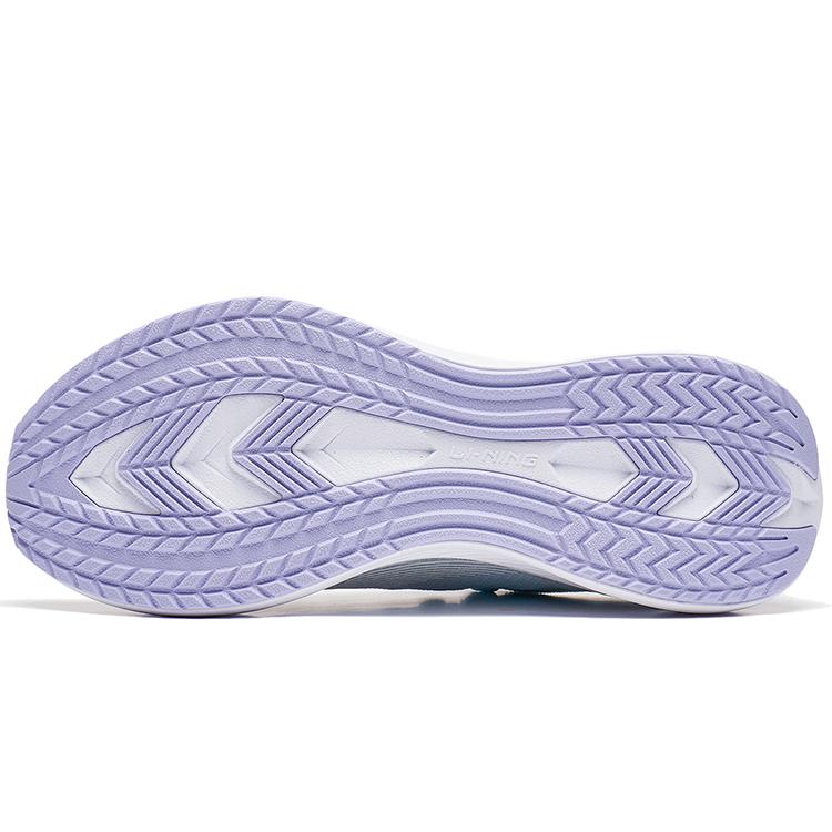 Li Ning Wuyue Slip Resistant, Abrasion Resistant, Breathable Low Top Running Shoes Women's Light Belly Blue ARST004-5