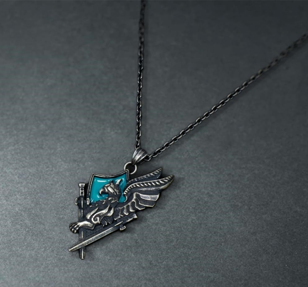 FINAL FANTASY XVI Wings of Promise Silver Pendant