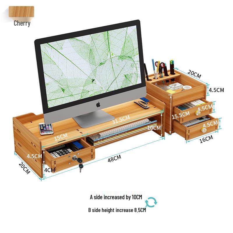 LCD Monitor Riser for Office Desktops