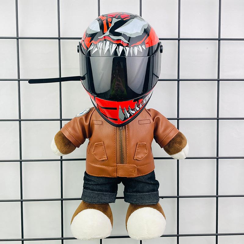 Mini helmet Five generations of Venom Home Ornaments Motorcycle Pendant Riding Decoration Trunk
