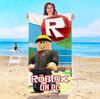 Robloxes Beach Towel Travel Hotel Towels Bathroom Swimming Pool Playa Baby Spa For Home Sauna Bath Microfiber Quick Drying Gym