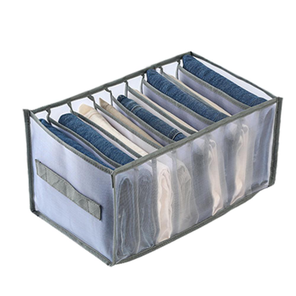 7 Grids/9 Grids Clothes Organizer Closet Organizer Storage Drawer Dividers with Handle Wardrobe