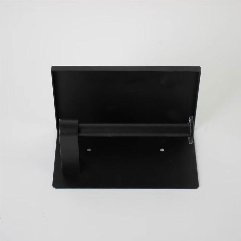 Brushed Stainless Steel Toilet Paper Holder with Storage Shelf