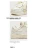 2025 Spring/Summer Trendy Unisex Sneakers - White 'Bread' Style for Men and Women