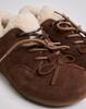 Winter Sneakers Anna Lucci 2024 36 Brown Suede Wool