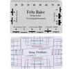 Electric & Acoustic Guitar String Height and Spacing Ruler - Guitar Repair Tool