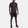 Under Armour Casual Training Sports Round Neck Breathable T-Shirt Men Tops Black 1365216-001