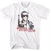 Unisex Sommer Terminator T-Shirt Retro Sci-Fi Actionfilm Muster Kurzarm Lässig Übergroßes Unisex T-Shirt Streetwear Baumwolle