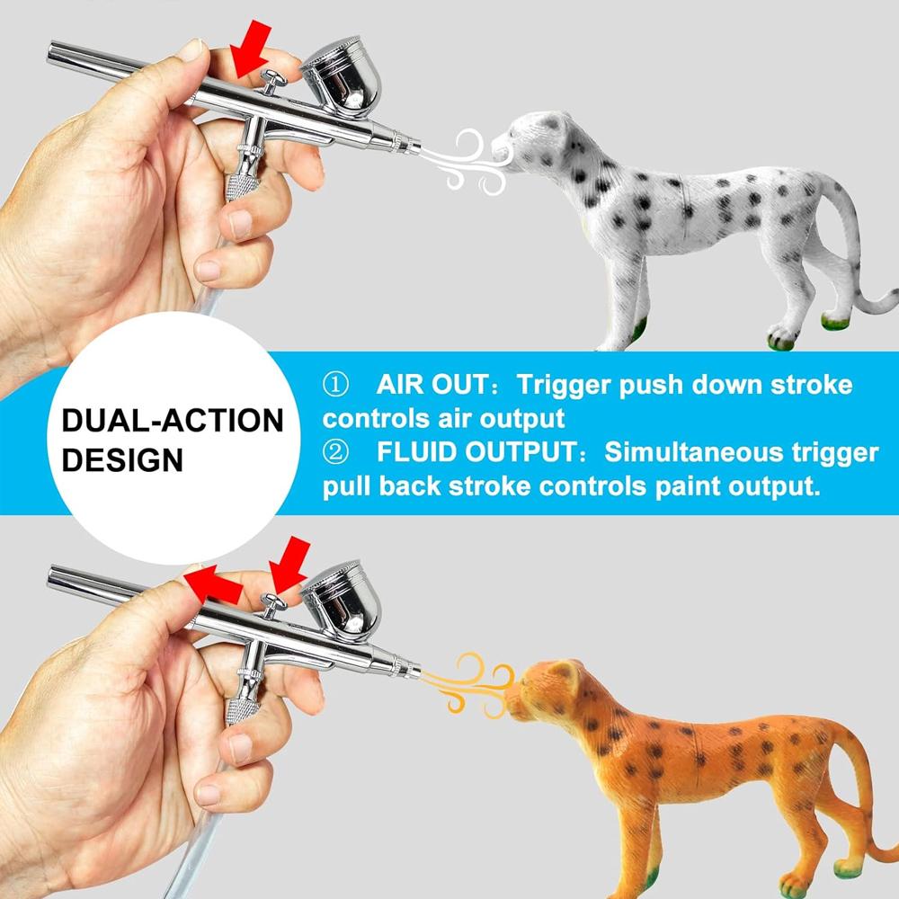 Portable Single Action Airbrush 0.3mm Nozzles Spray Airbrush Pen For Model Cake Nail Car Painting Beauty Inkjet Tool