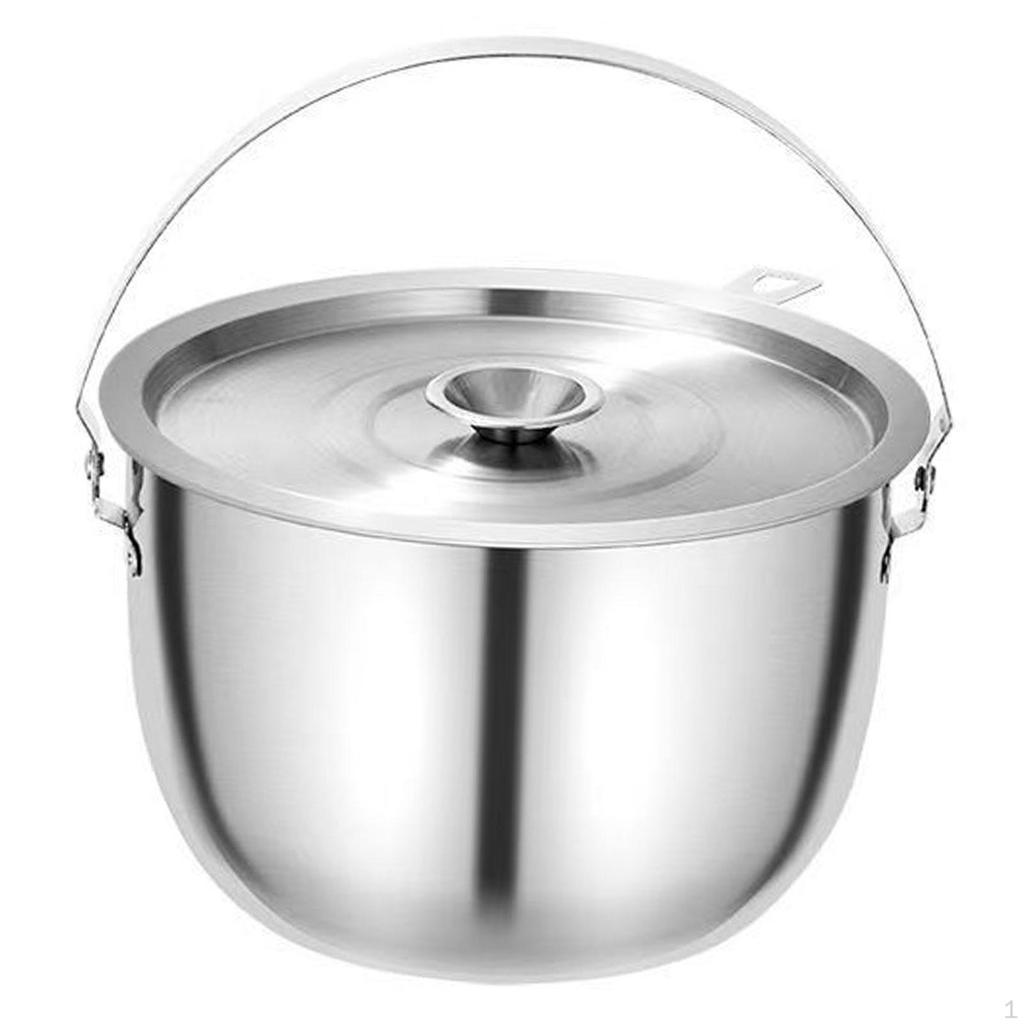 Container Savings with Handle And Cover Kitchen Gadget Oil Pot for Dining Room