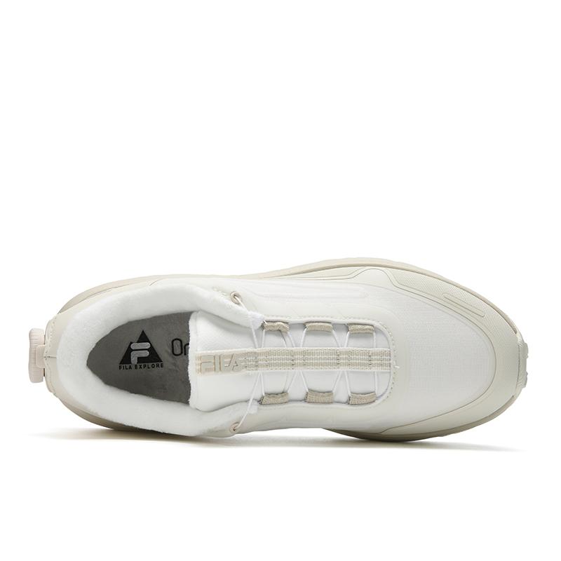 FILA Boa Explorer 3 Fashionable Comfortable Casual Sports Outdoor Shoes Women Shoes White Yellow A12W541236FCB