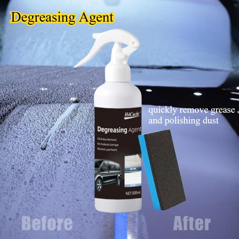 Car Paint Degreasing Agent Crystal Plating Grease Removal Residual Wax Shellac Bird Droppings Stains Oil Removal Car Paint Stain Remover