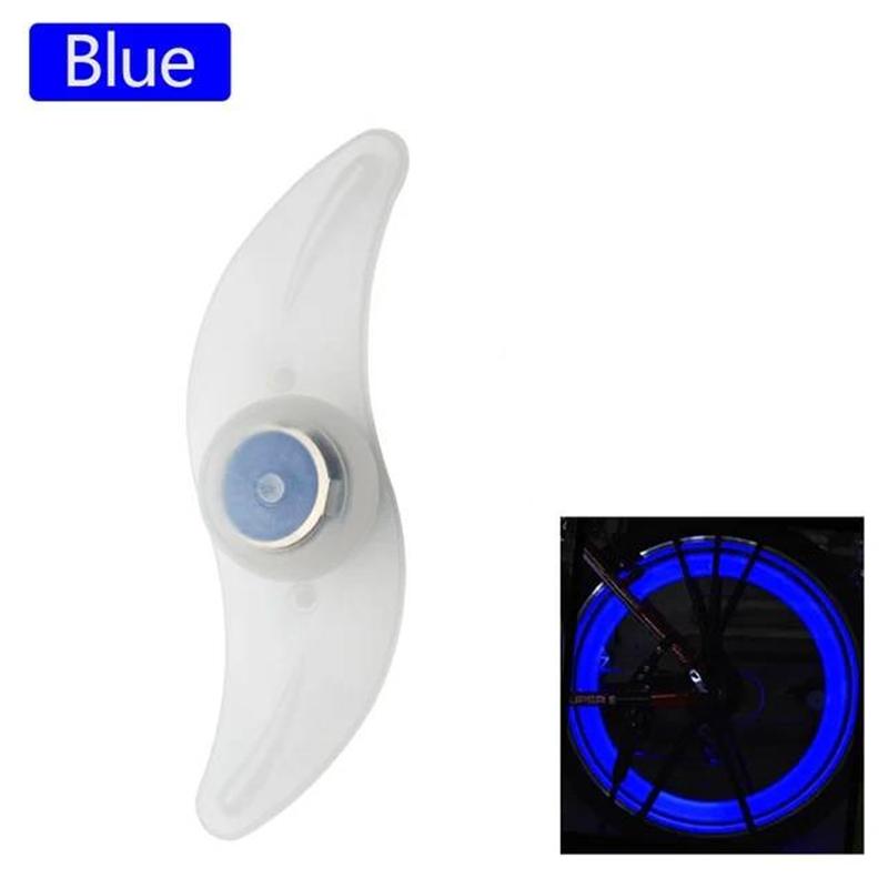 Bike Wheel Spoke Light Tire Lights 3 Mode LED Tyre Tire Flash Lamp Bike Safety Warning Easy To Install MTB Bicycle Accessories