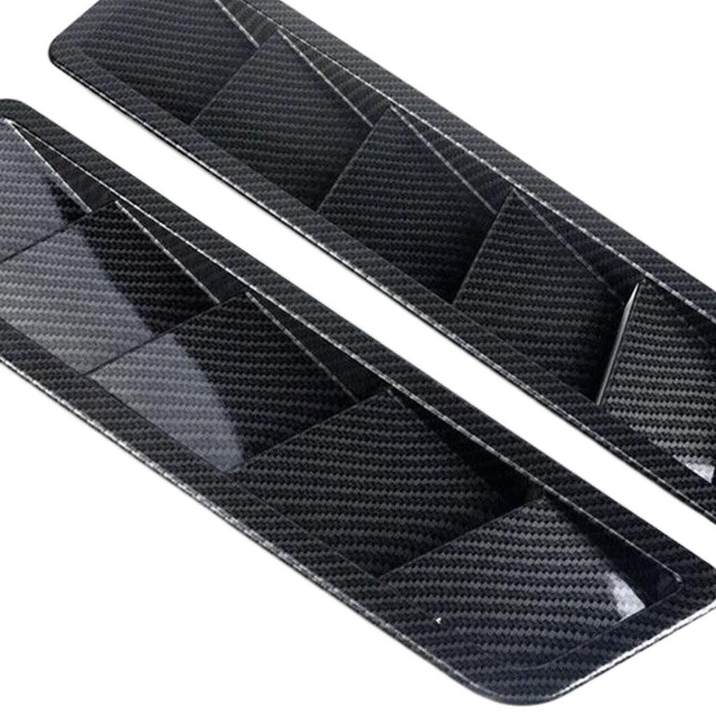 Car Hood Vent Air Flow Intake Louver Vents Bonnet Cover 