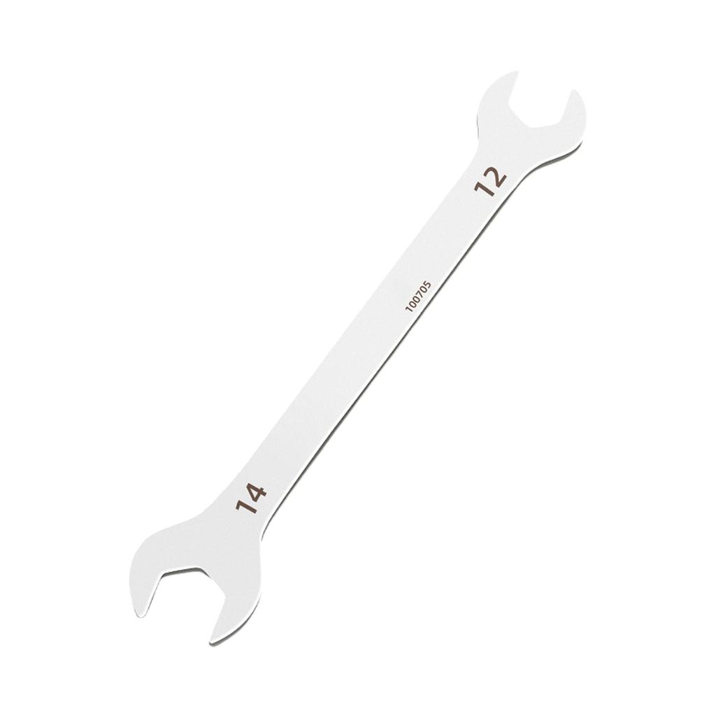 Dual Headed Slim Wrench Open End Spanner High Strength Carbon Steel Repair Tool for Tight Space and Versatile Nut Size