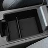 For Renault Dacia Duster 2025 2026 Car Armrest Storage Box ABS Center Console Tray Tidying Organizer Auto Interior Accessories