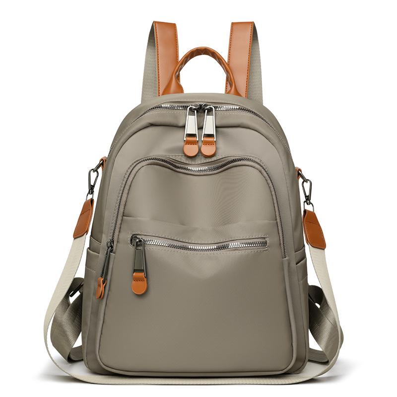 Нейлоновый рюкзак женский модный повседневный школьный легкий дорожный рюкзак с множеством карманов