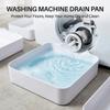 3D Printed Washing Machine Drainage Tray Washing Machine Drain Pan  Drip Tray Cleaning