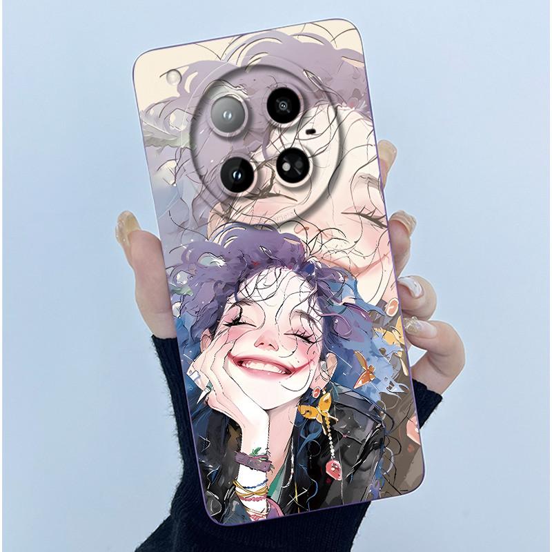 For Infinix Zero 40 4G 5G Phone Case X6861 X6860 Cover Fashion Simplicity Oil Painting Floral Soft Silicone Shell Zero40 Fundas