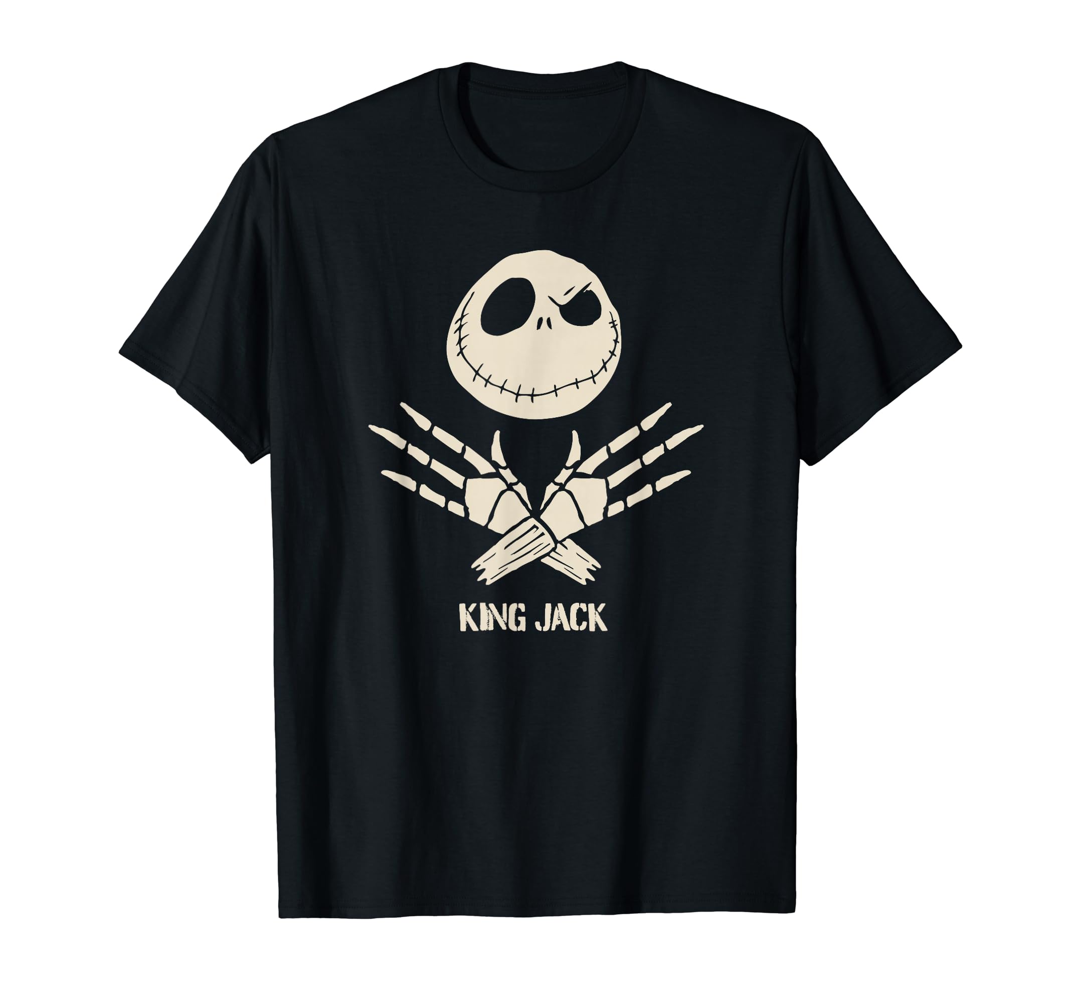 Disney Nightmare Before Christmas King Jack Poster T-Shirt
