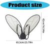 Folding Butterfly Fairys Wing Butterfly Wing Dressing Up Birthday Party Favors Halloween Costume Angel Wing for Women