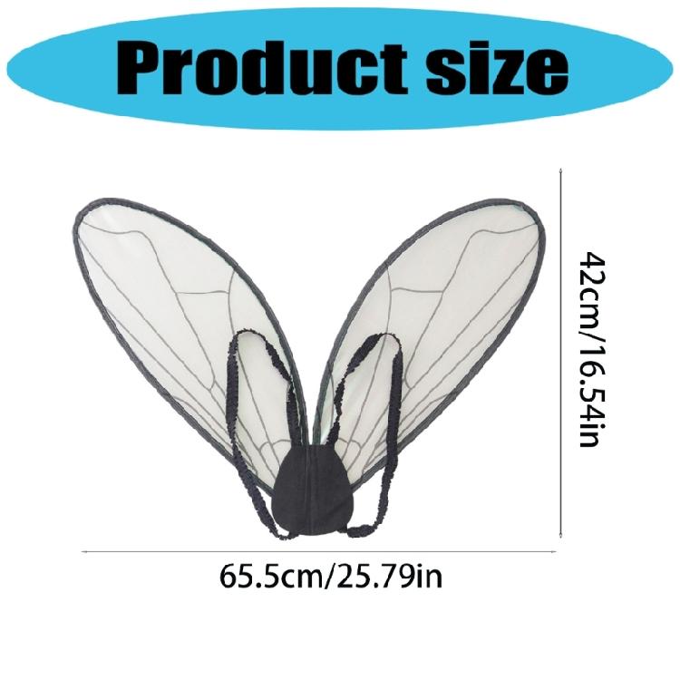 Folding Butterfly Fairys Wing Butterfly Wing Dressing Up Birthday Party Favors Halloween Costume Angel Wing for Women