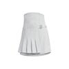Future Style 2-In-1 Pleated Casual Sports Skirt Women Light Gray JN3514
