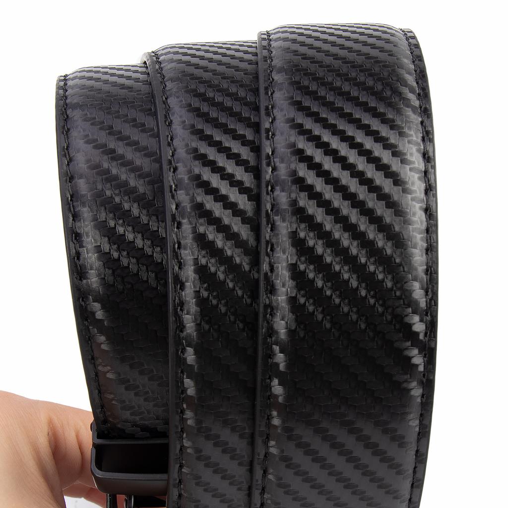 Belt Men'S Two-Layer Cowhide Business Automatic Buckle Men'S Belt Simple Business Belt
