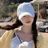 Punk Holes Hip Hop Baseball Cap For Men Women Solid Color Cotton Snapback Peaked Hat Ins Korean Outdoor Street Sunscreen Hats