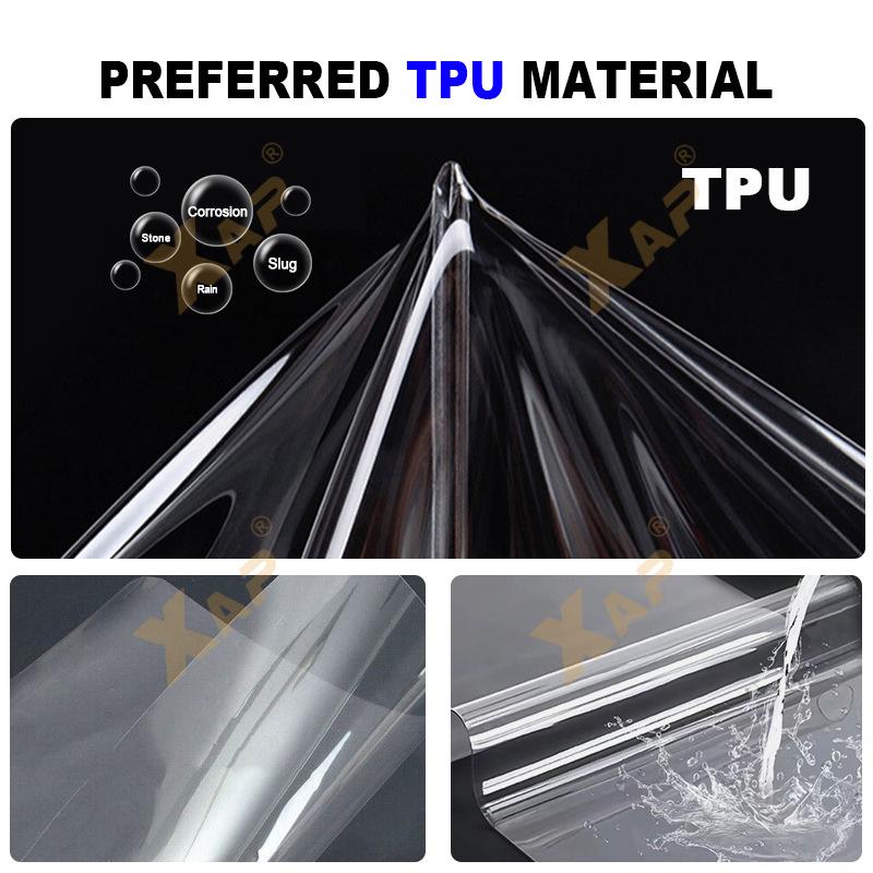Volkswagen ID6 Crozz XTPU Transparent Window B-C Pillar Protective Stickers