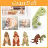 Plush Sound Toy For Dogs And Cats Durable And Chewable Pet Toy For Teeth Grinding And Stress Relief Orange