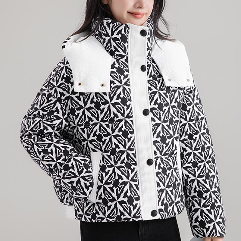 

Модная женская зимняя верхняя одежда с капюшоном, толстые теплые короткие парки, элегантные женские куртки 2XL