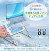 ZenCT Laptop Cooling Pad [2025 New Release - Semiconductor + Powerful Fan Cooling - Up To 6°C] Peltier Element Cooling Stand, 4 Height Settings, 3 Air