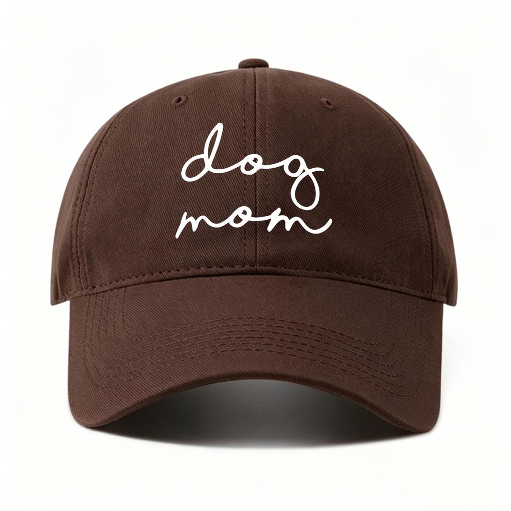 Fashion PetThemed Baseball Cap Dog Mom Print Trendy Design Casual Leisure AllMatch Good Choice