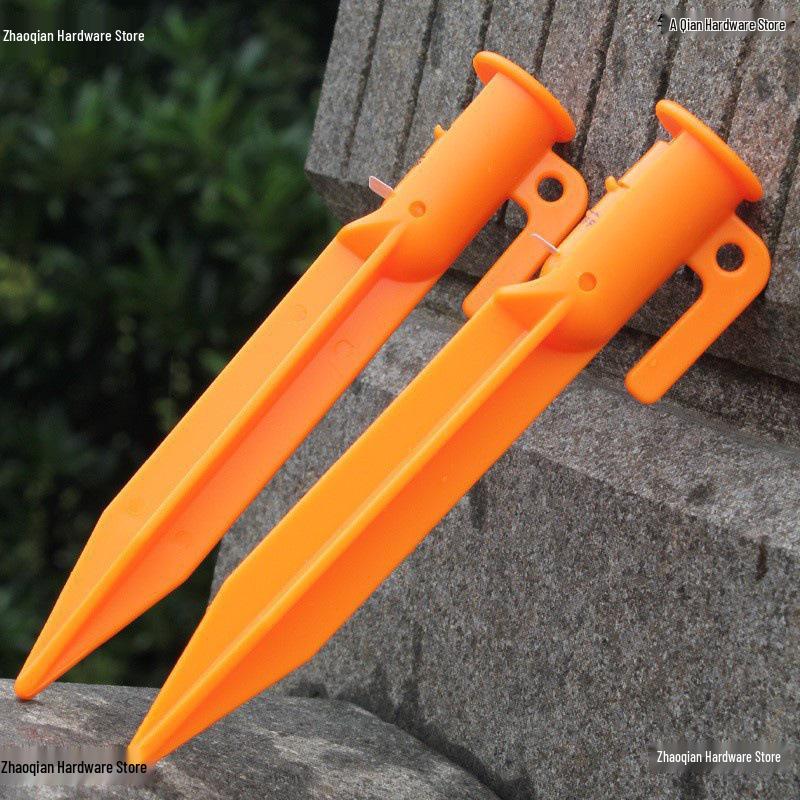 LED Ground Stakes for Beach Tents and Awnings: Thickened Outdoor Lighting Pegs 1 LED ground stake