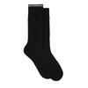 Mens Comfort Ribbed Crew Socks (Pack of 2)