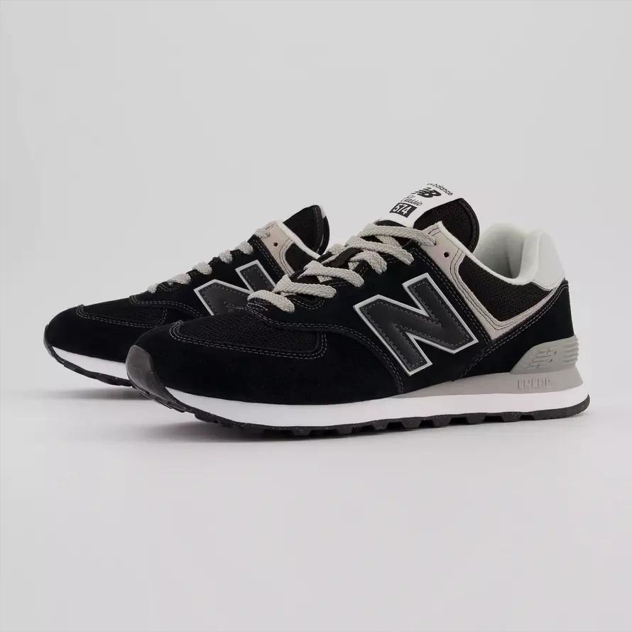 Sneakersy męskie New Balance 574 buty sportowe czarne (ML574EVB) 42.0