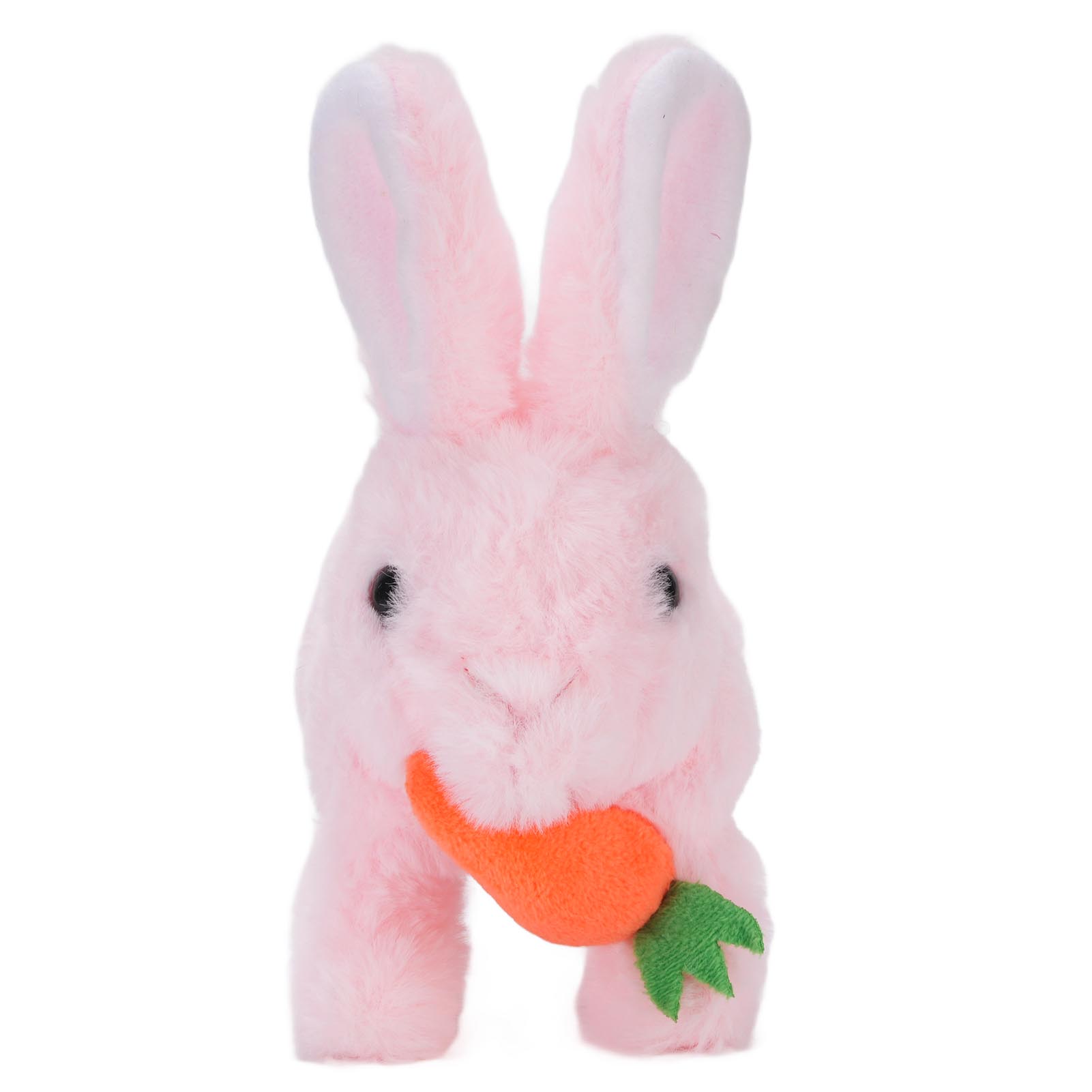 

Плюшевый кролик игрушка реалистичный кролик взаимодействие родителей и детей электрический прыгающий кролик для детей розовый